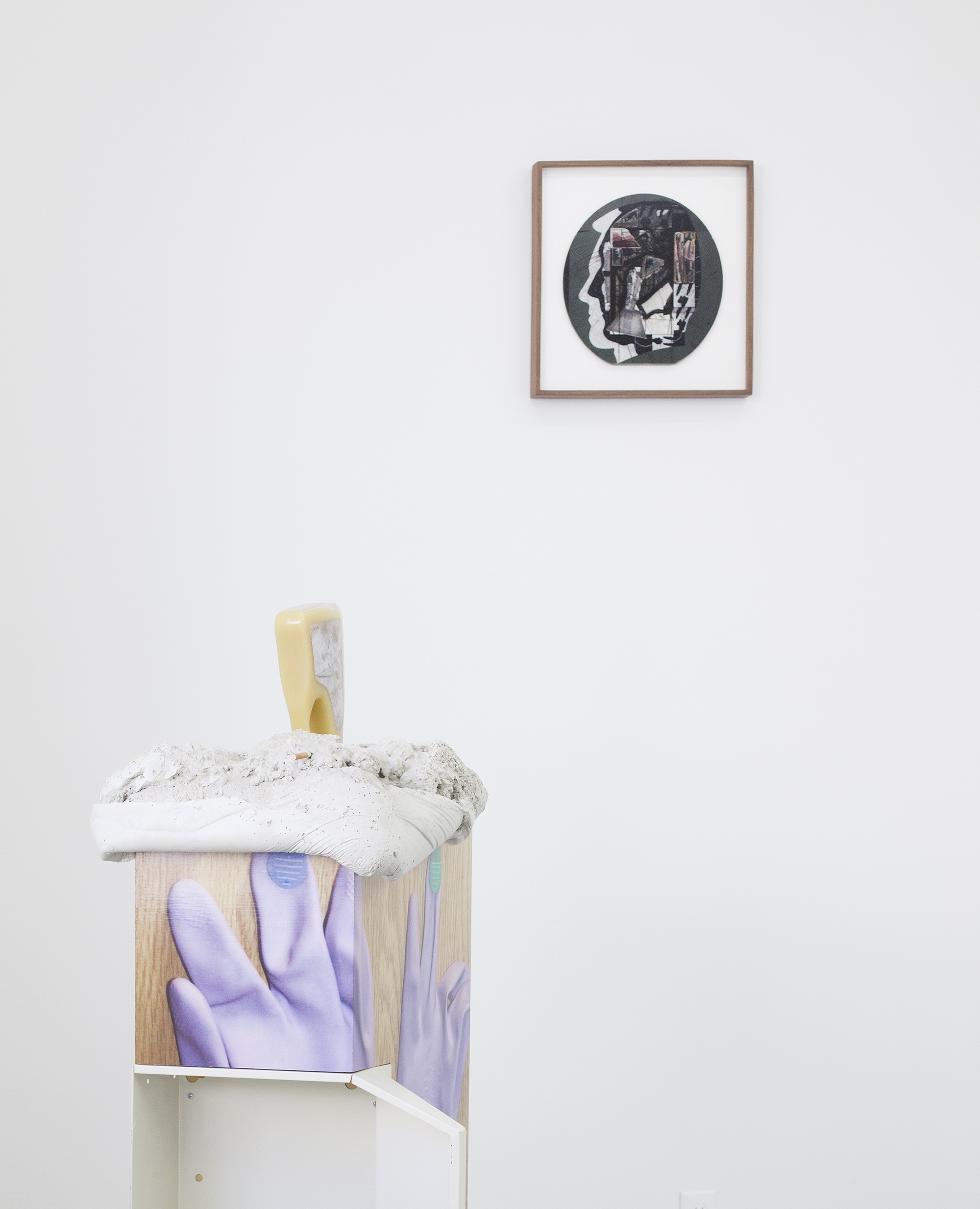 Ray Johnson Untitled (Tab Hunter William Burroughs), 1976-1981 Collage on cardboard panel © Ray Johnson Estate, Courtesy Richard L. Feigen & Co.