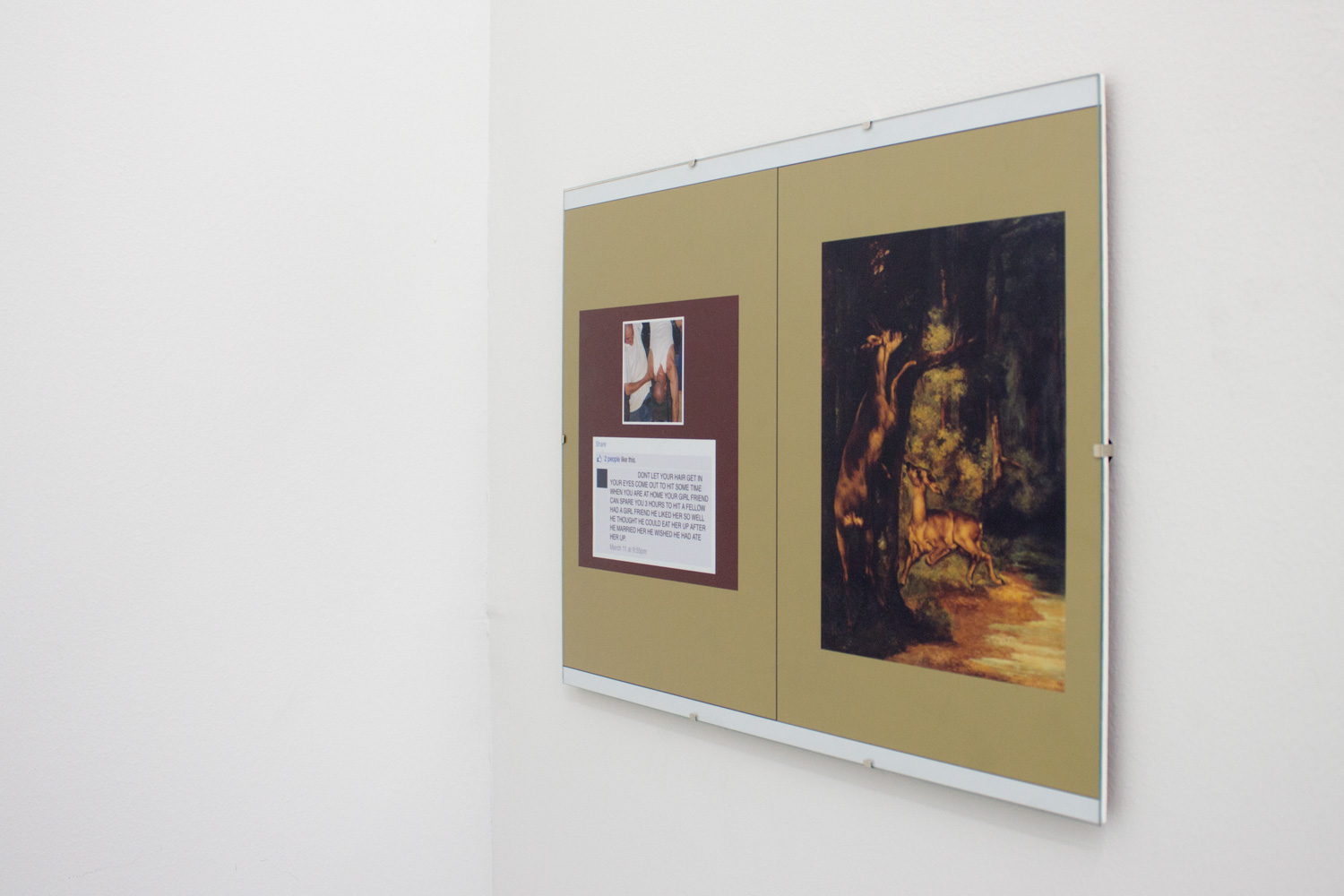  E Farahmand Spread from the forthcoming zine STAGG, 2014 Digital print