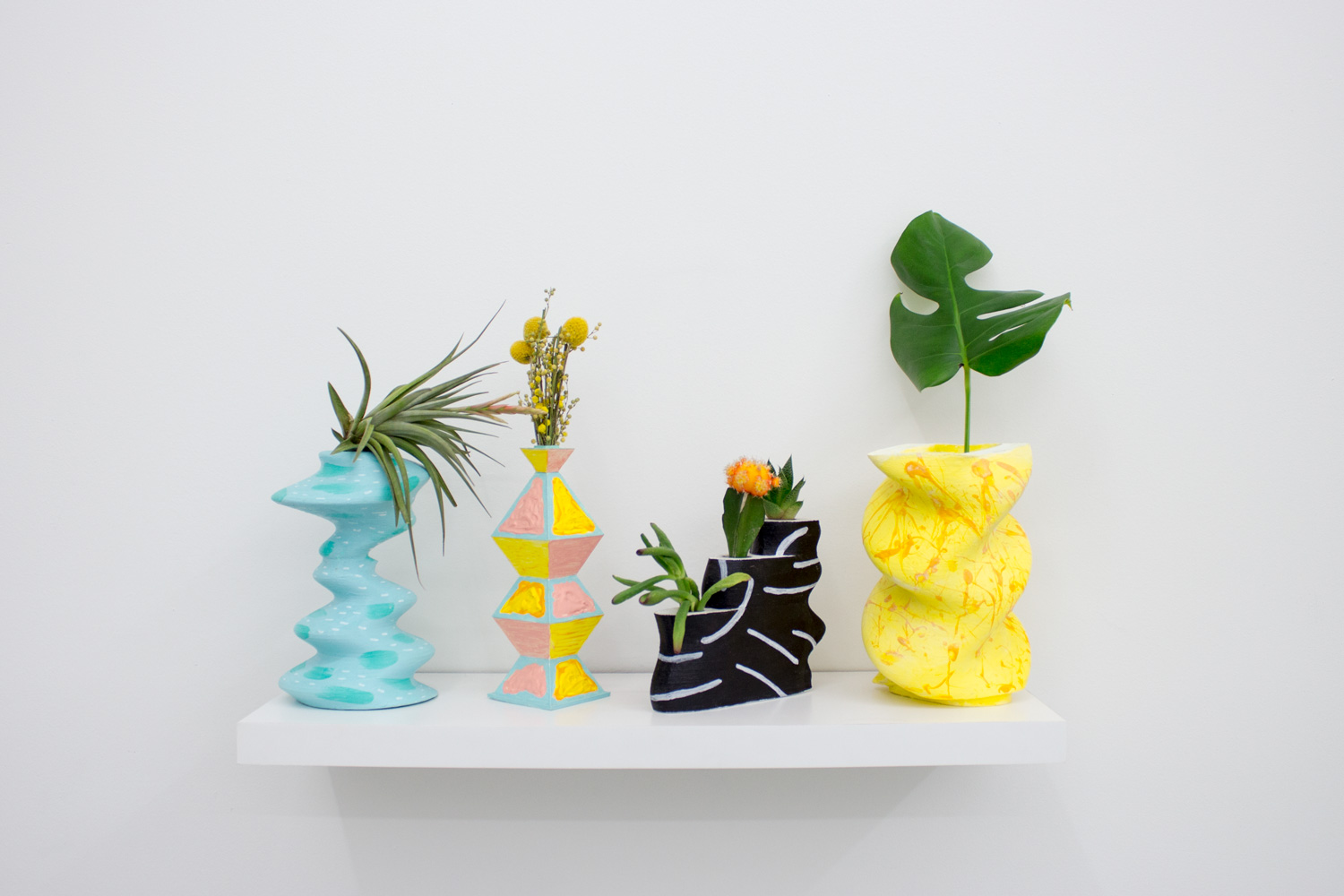 Eyebodega (Rob Chabebe & Joe Perez) Vase Is The Place, 2014 3D printed PLA and acrylic