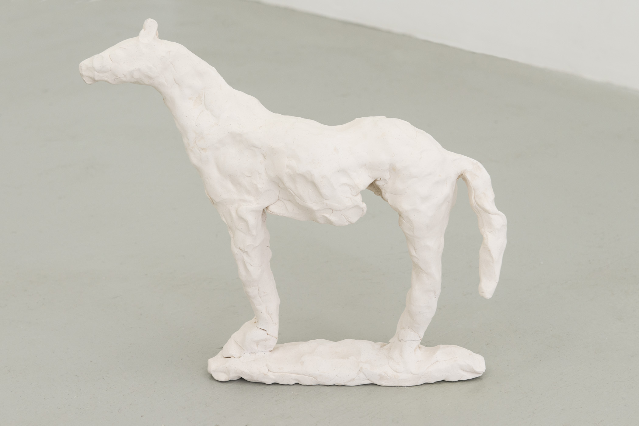 Aidan Koch Broken Horse, 2015 Bisque-fired ceramic