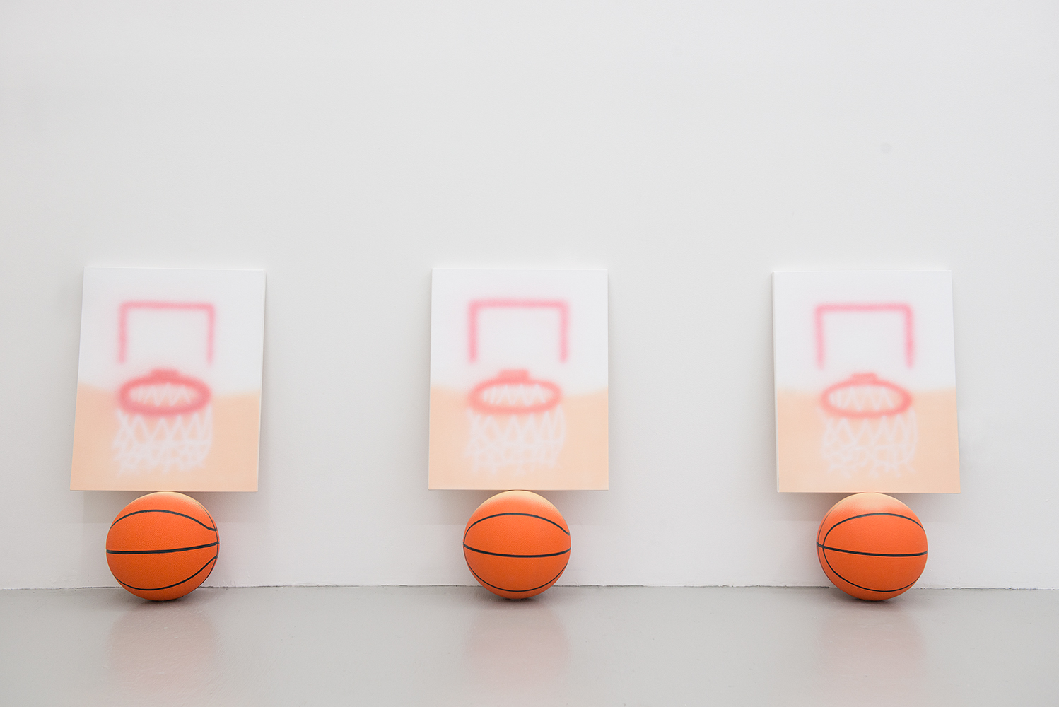 Goals On Balls, Installation view, 2015