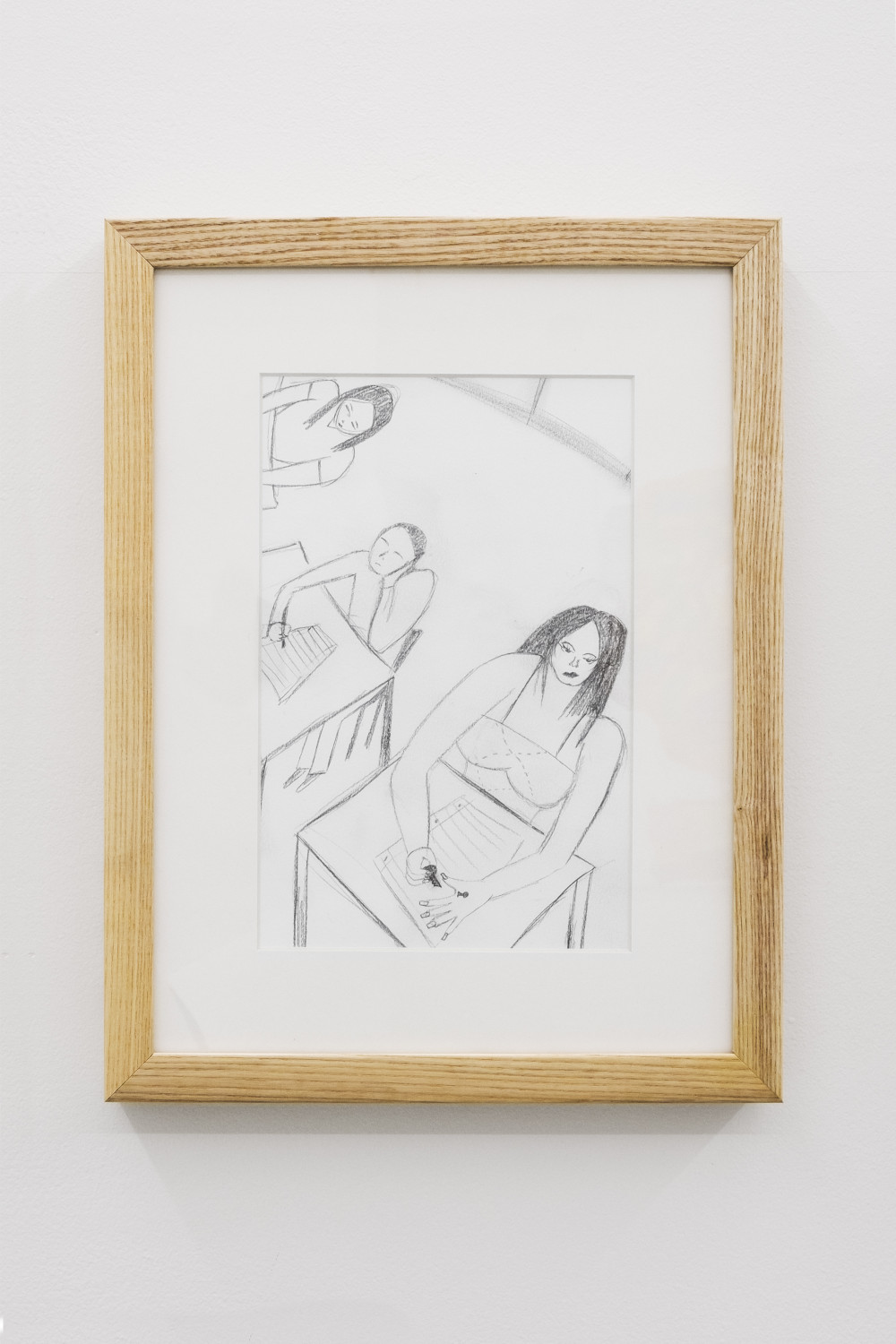 Quintessa Matranga I’m Too Old To Be In School, 2016 Graphite on paper