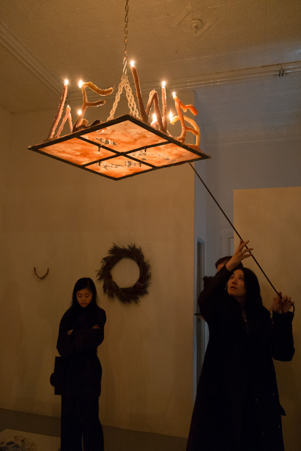 Gest's Candle, 2016 Installation view 