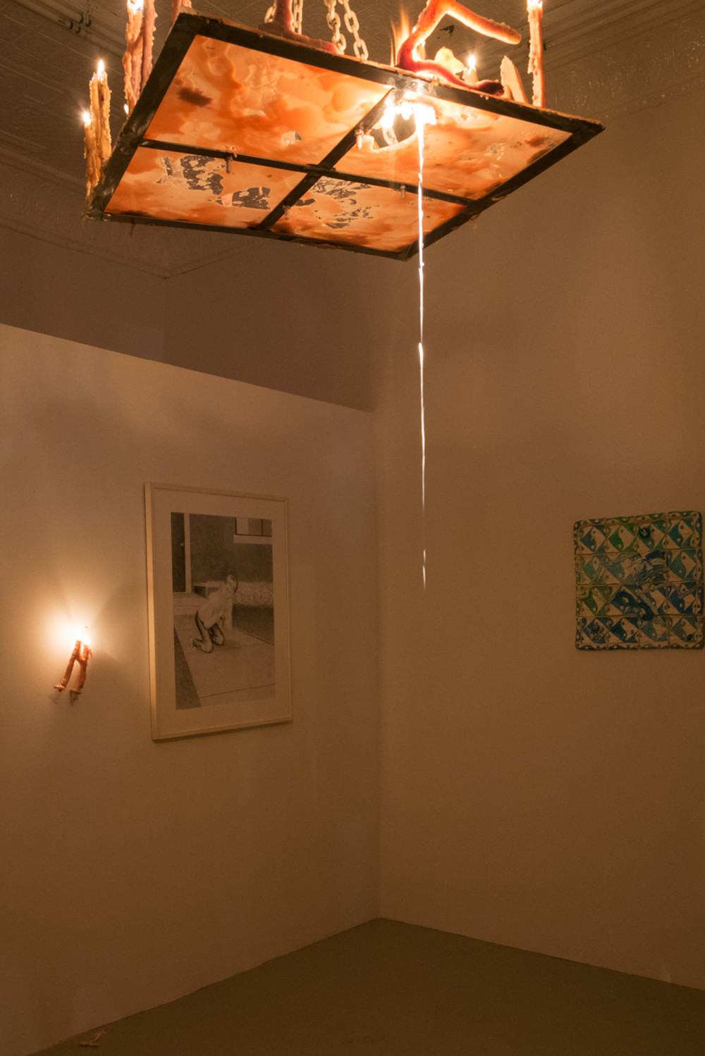 Gest's Candle, 2016 Installation view 