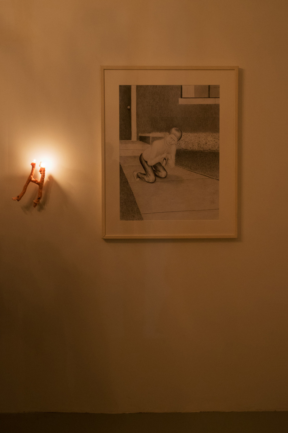 Gest's Candle, 2016 Installation view 