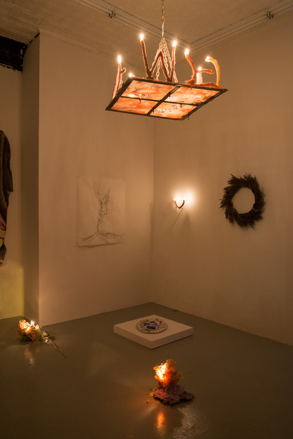Gest's Candle, 2016 Installation view 
