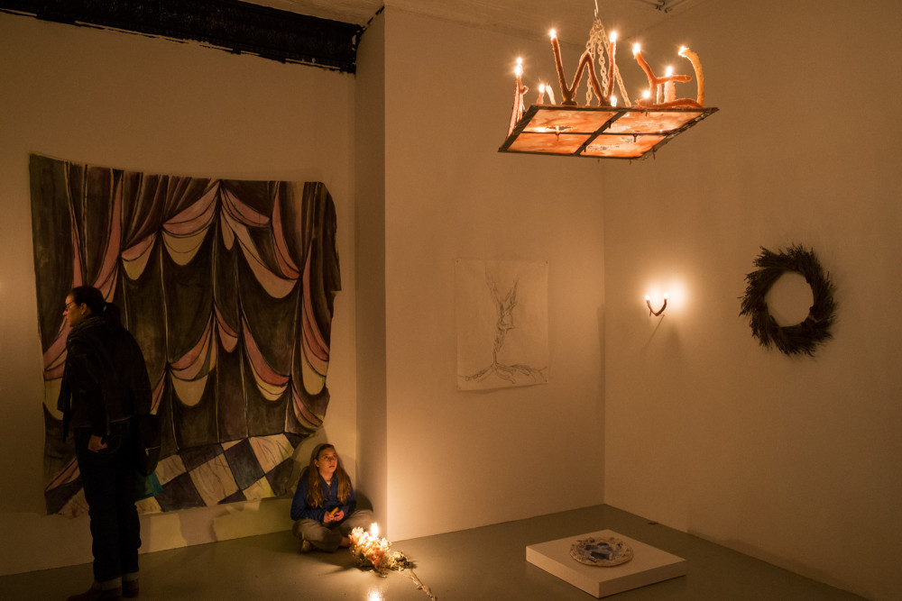 Gest's Candle, 2016 Installation view 