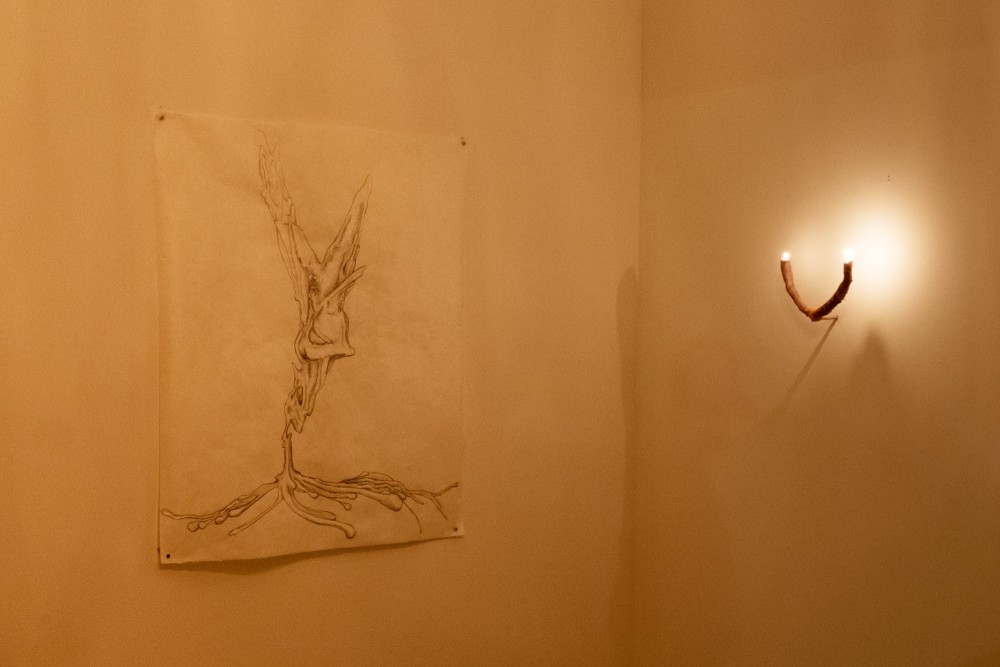 Gest's Candle, 2016 Installation view 