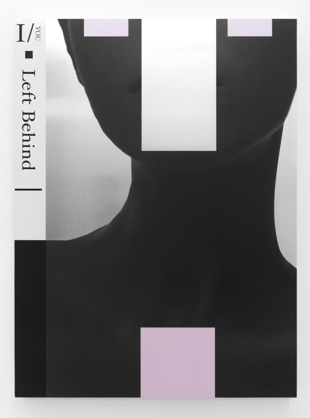 Alex Ito I/You Left Behind, 2016 UV curable ink on aluminum panel