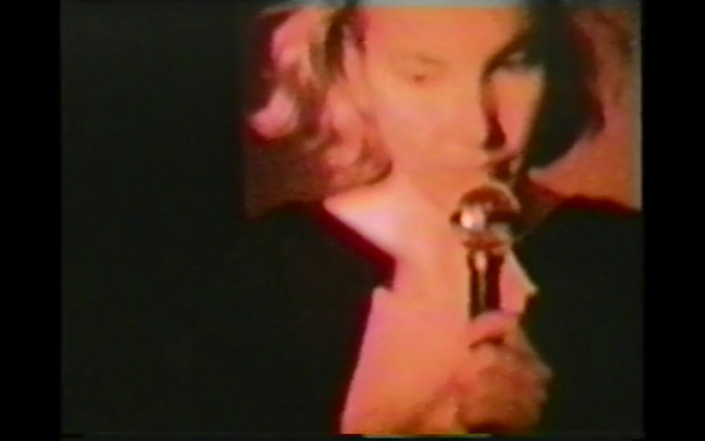 Susan Cianciolo Pro-Abortion Anti-Pink (Still), 1995 Video, an Alleged Films release, camera by Terry Richardson, Anette Aurell, Marcelo Krasilcic, Tobin Yelland and Chris Moore