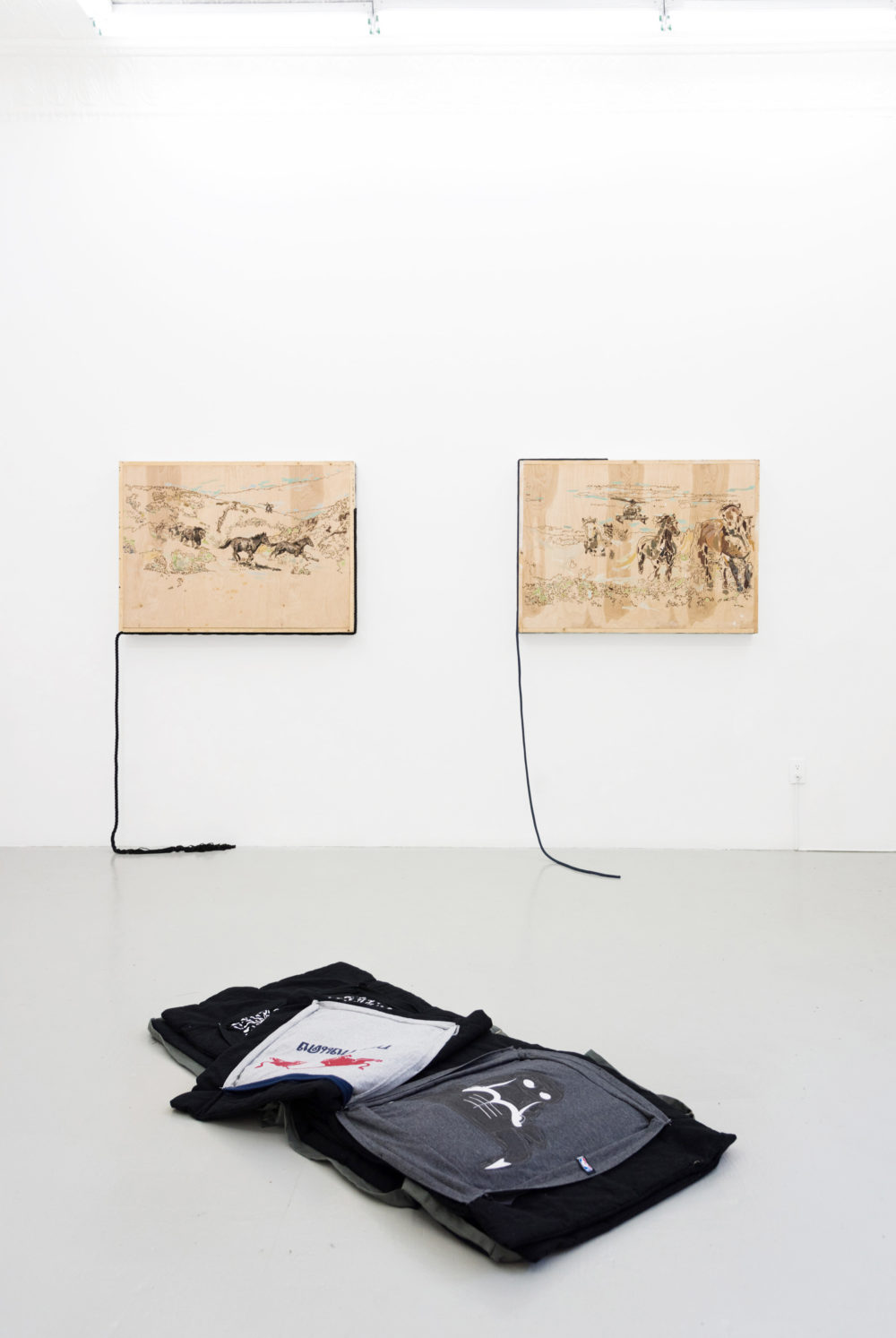 Rebecca Peel Four Corners Properties, 2016 Installation view