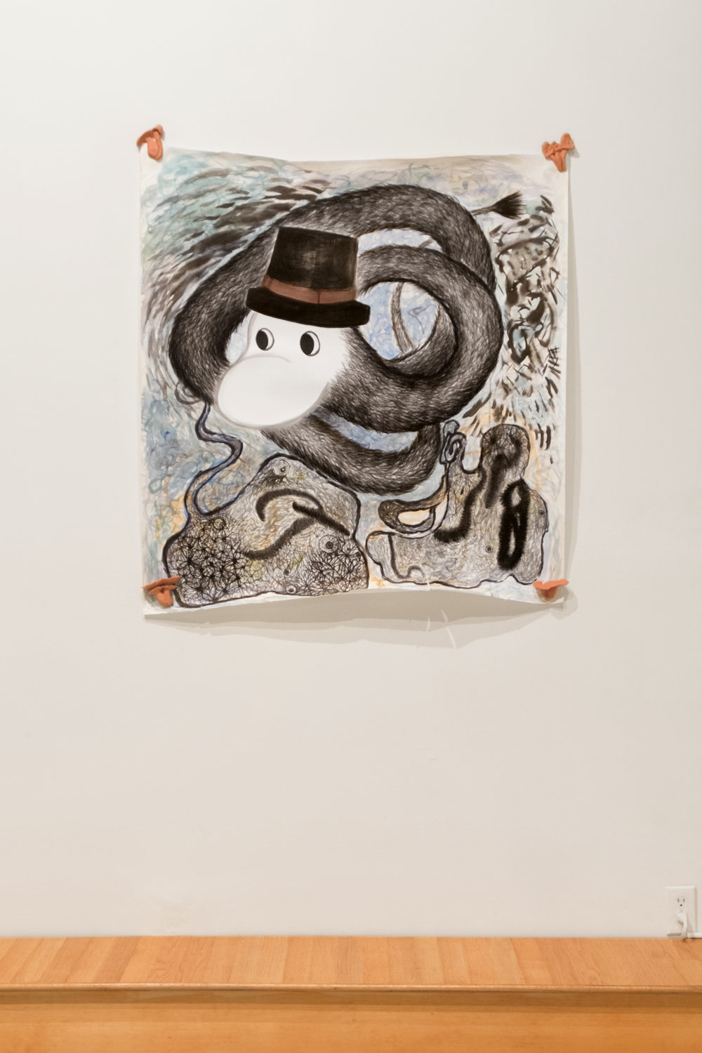 Betty Roytburd Untitled, 2016 Watercolor, sumi ink, gouache on paper