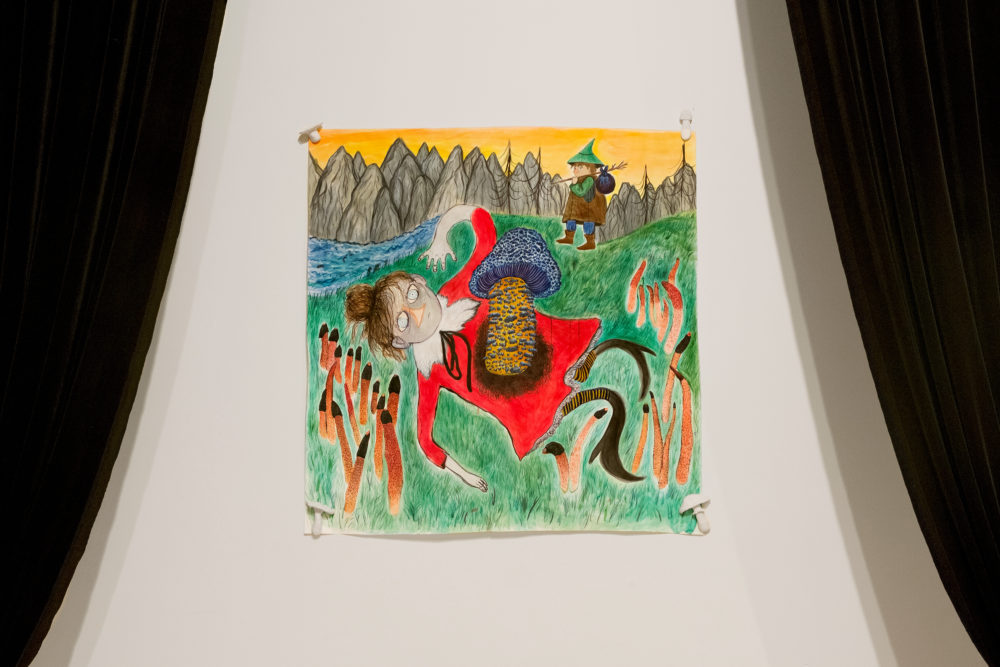 Betty Roytburd Untitled, 2016 Acrylic, sumi ink, gouache on paper