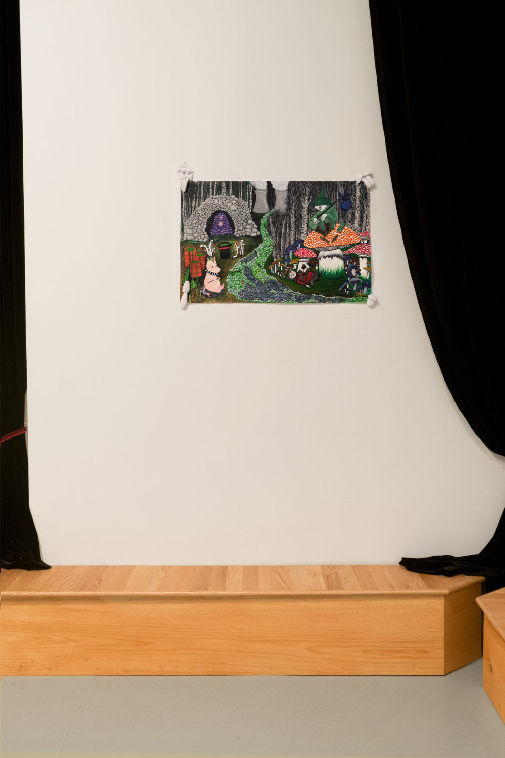 Betty Roytburd Untitled, 2016 Acrylic, sumi ink, gouache on paper