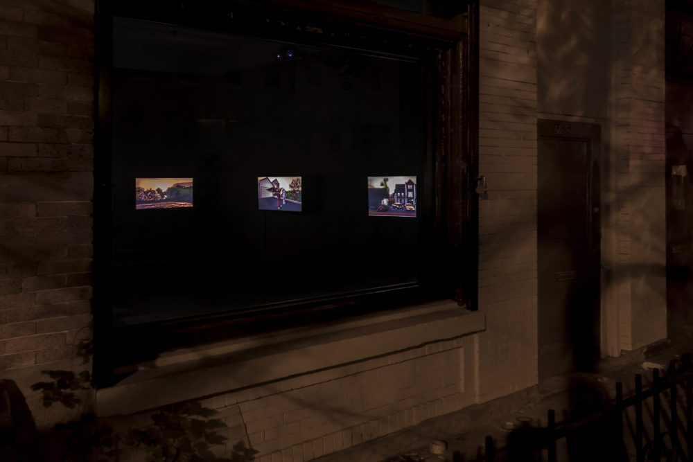 Jacky Connolly Shadows On The Hudson, 2016 Installation view