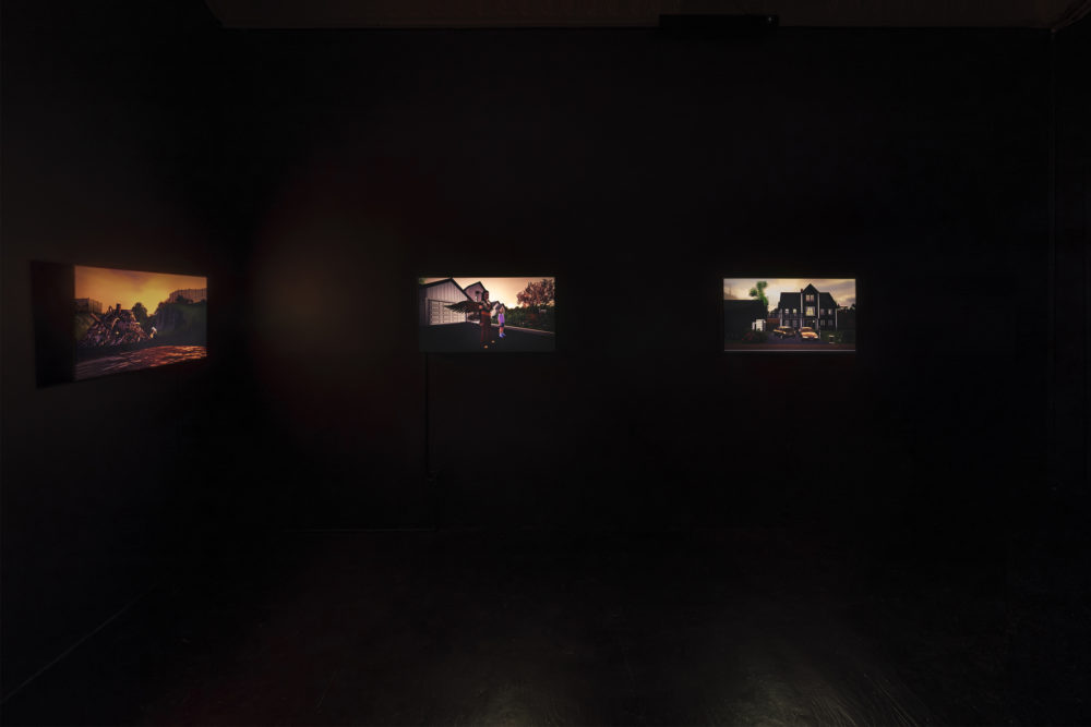 Jacky Connolly Shadows On The Hudson, 2016 Installation view